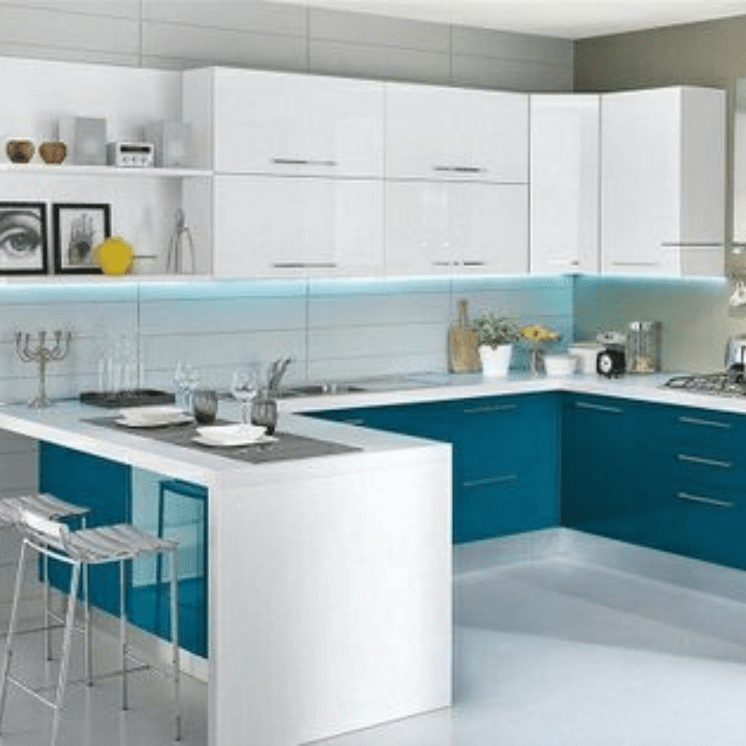 Read more about the article U-SHAPED MODULAR KITCHEN